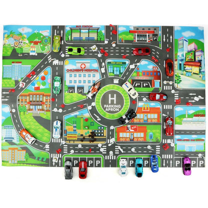 Road Mat for Children | Traffic Car Map | Babyplay 🚗🛣️