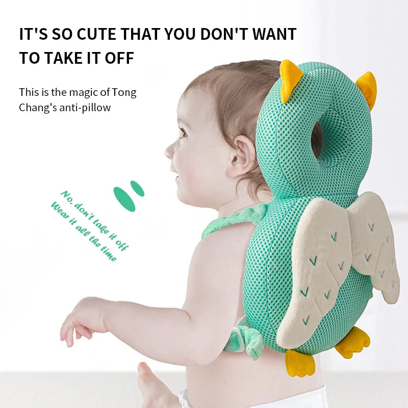 Baby Head & Back Protector Pillow 👶  | Dragon Fly Backback 🛡️